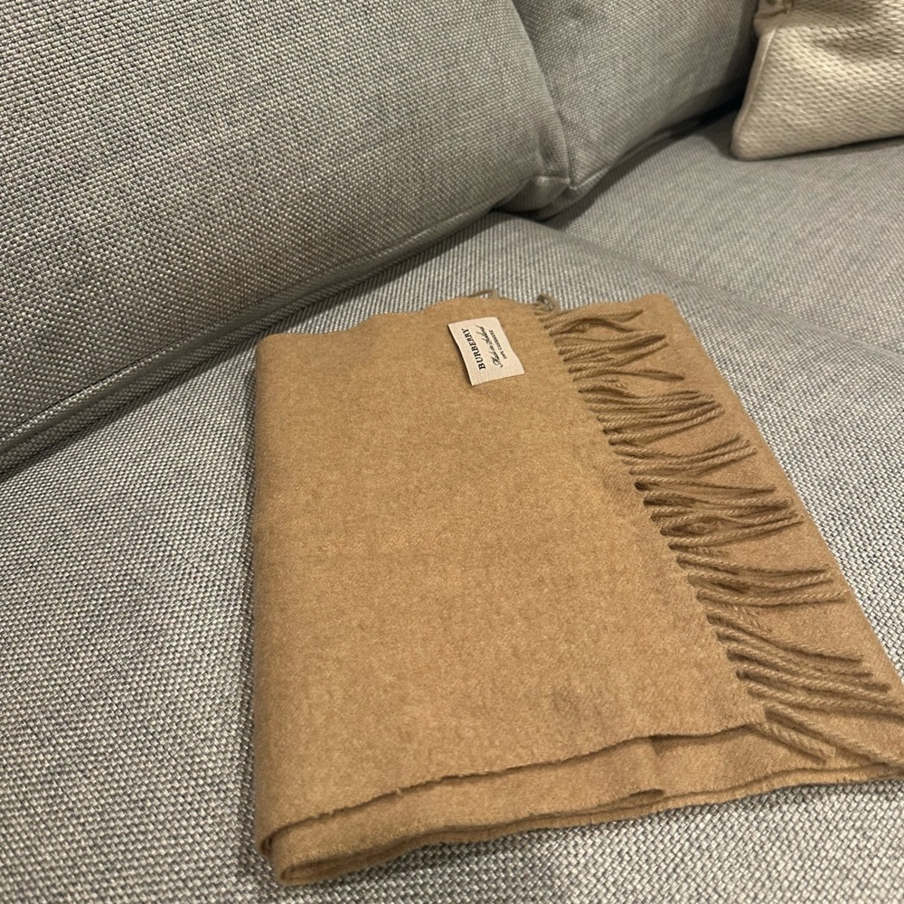 Authentic Burberry Tan Scarf